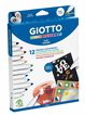 Retoladors Giotto Decor Materials 12 colores