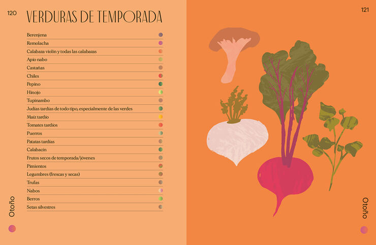 El magnífico libro de las verduras. Come un arcoíris a diario con más de 80 recetas vegetarianas