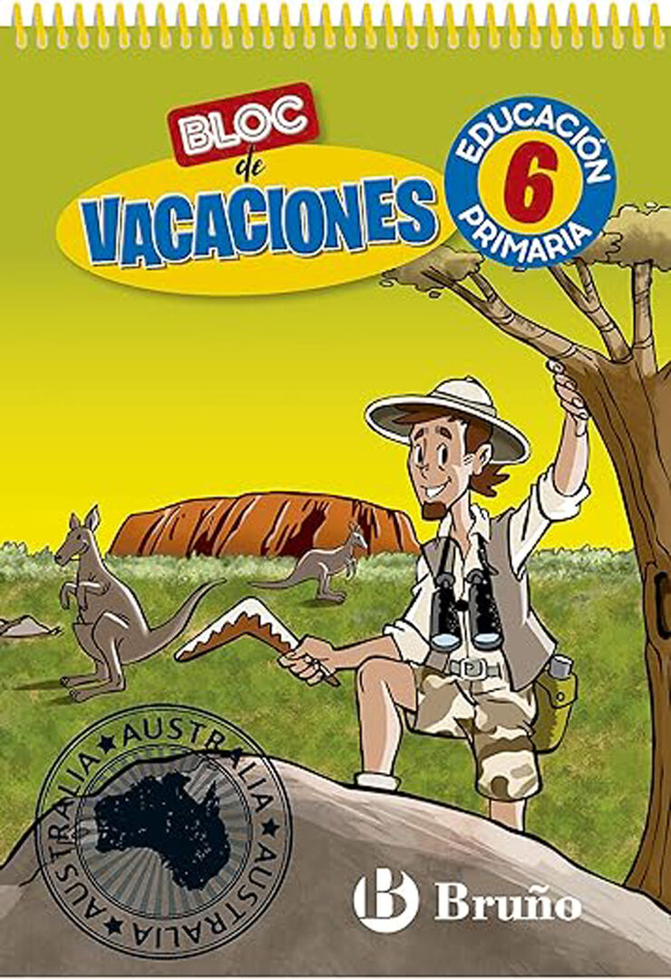 Bloc de Vacaciones 6º Educación Primària Bruño