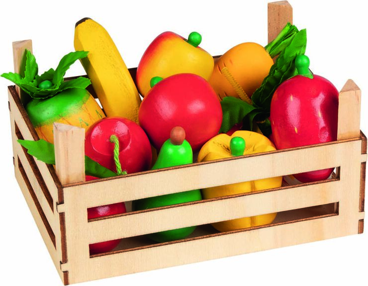 Caja con frutas