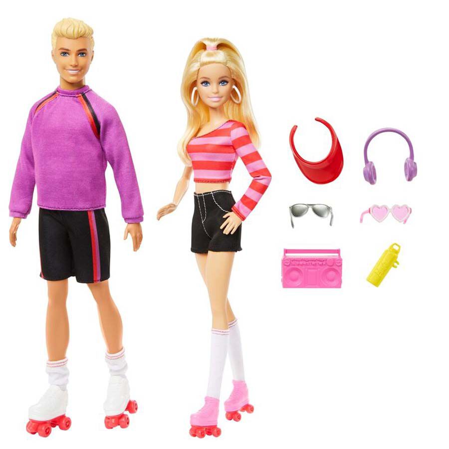 Barbie y Ken 65 Aniversario Patinadores Abacus Online