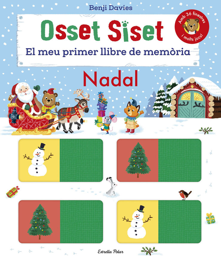 Osset Siset. El meu primer llibre de memòria. Nadal