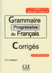 CLE Grammaire Progressive DEB+C/Sol.