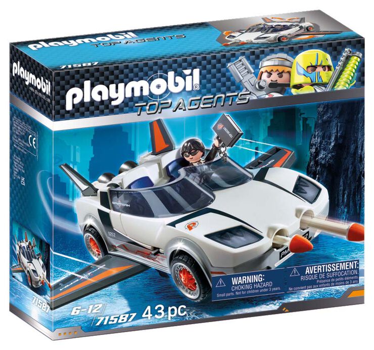 Playmobil City Action Agent Secret I Racer 71587