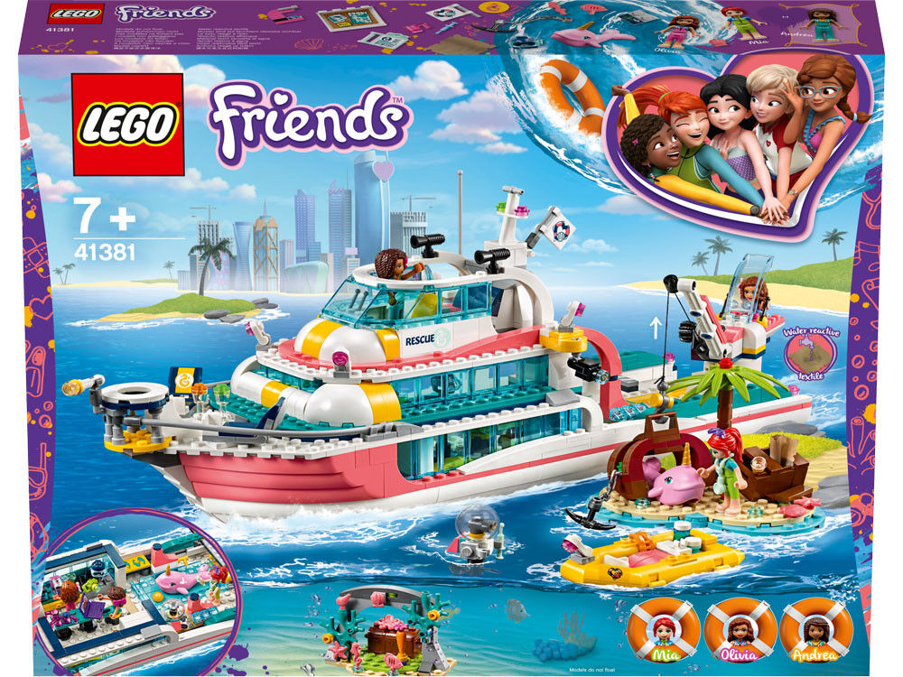 lego friends barco