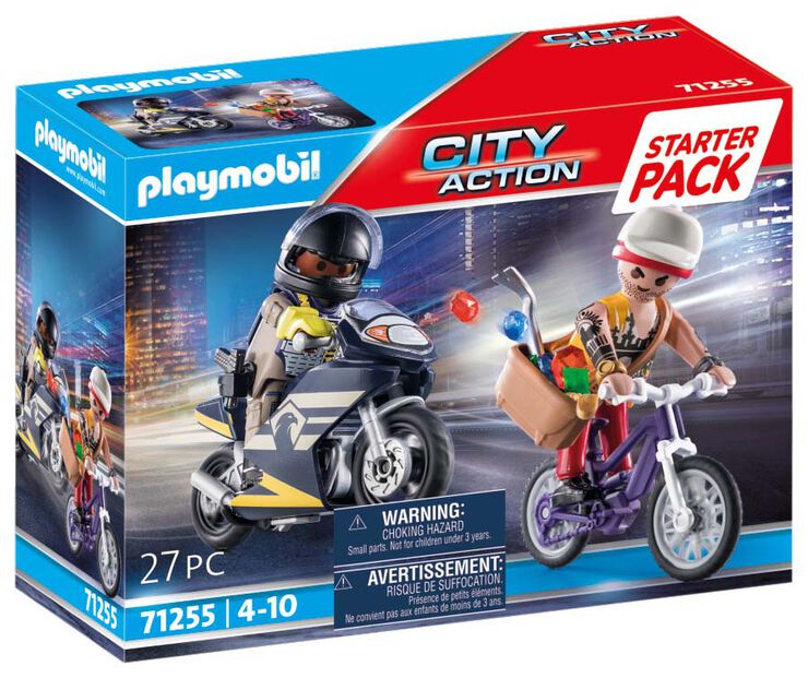 Playmobil City Action Spack Fuerzas Especiales y Ladrón 71255