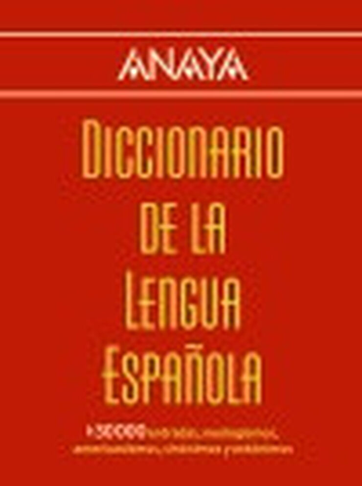 Diccionario Anaya de la Lengua