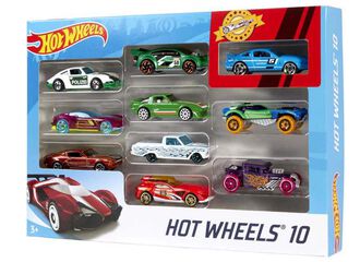 Hot Wheels 10 Vehicles Assortit