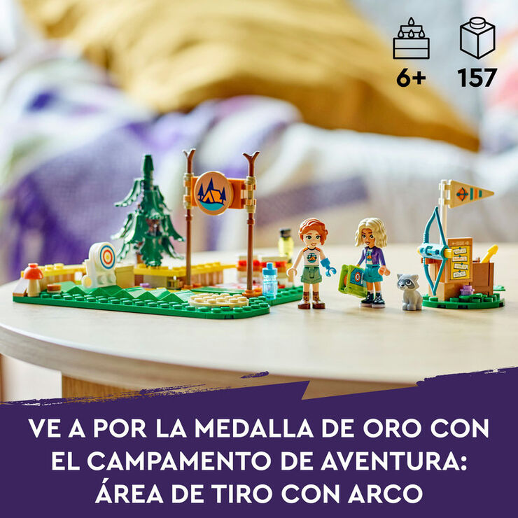 LEGO® Friends Campament d'Aventura: Àrea de Tir amb Arc 42622