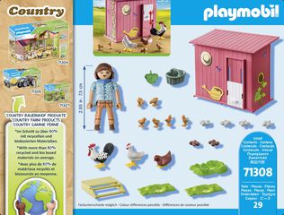 Playmobil Country Gallinero 71308