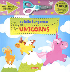 Retalla i enganxa unicorns Retalla i enganxa unicorns