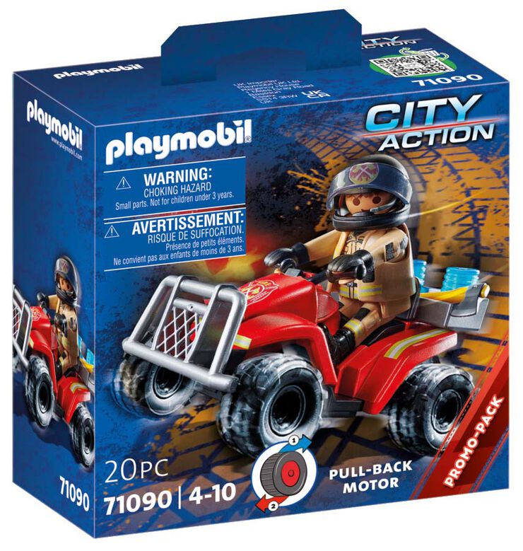 Playmobil City Action Bombers Speed Quad 71090