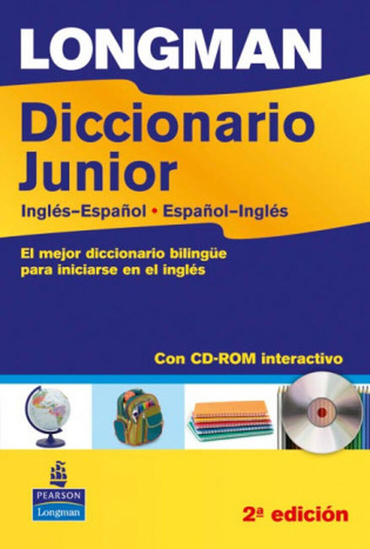 LON Diccionario Junior Eng-Spa/Esp-Ing Pearson Educación 9781408232378