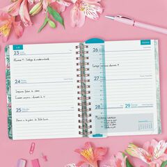 Agenda Finocam Magistral Design 1/4 setm/vista cas 24-25 Tropic