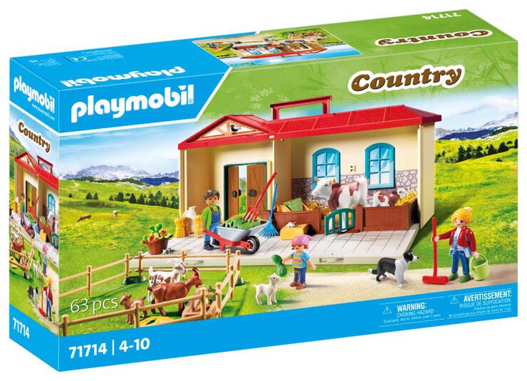 Playmobil Country Granja Maletín 71714