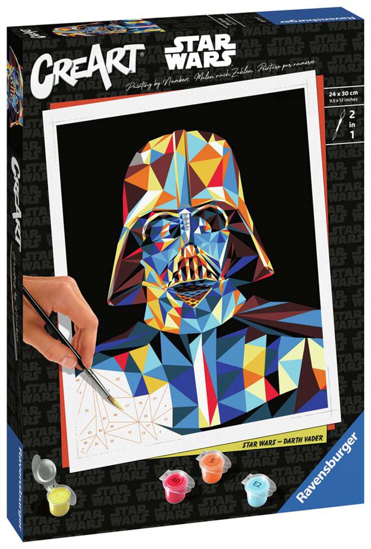 CreArt Serie Trend C : Polygon Starwars Darth Vader