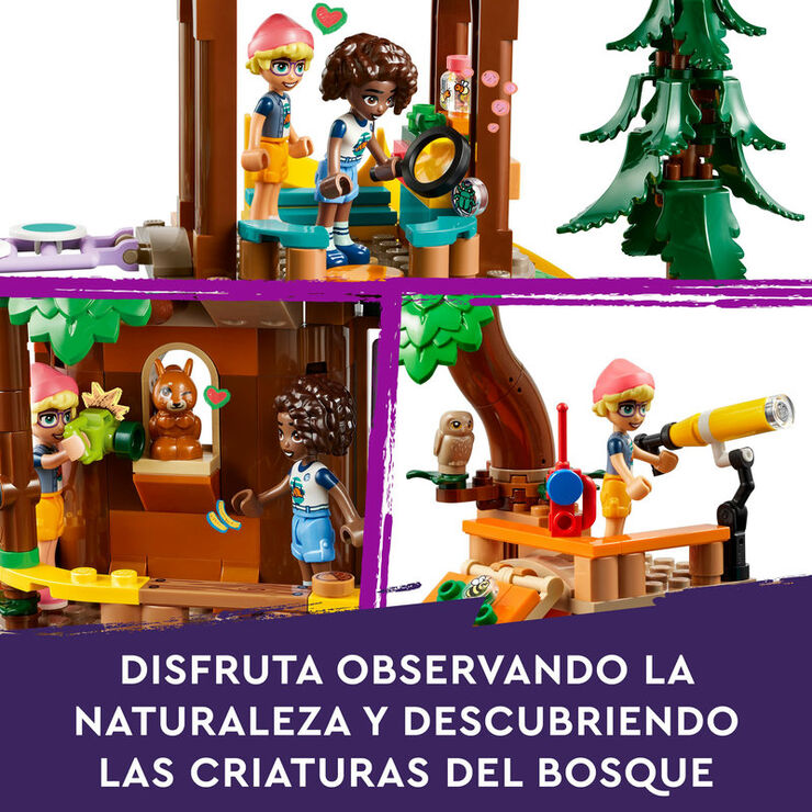 LEGO® Friends Campamento de Aventura: Casa del Árbol 42631