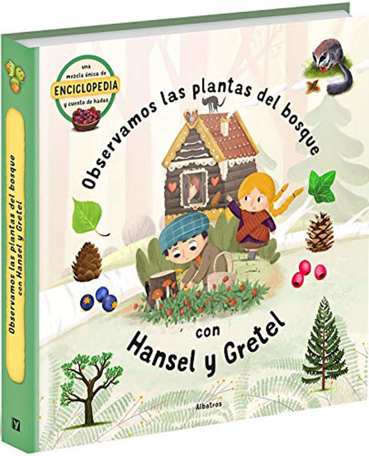 Plantas del bosque con Hansel y Gretel