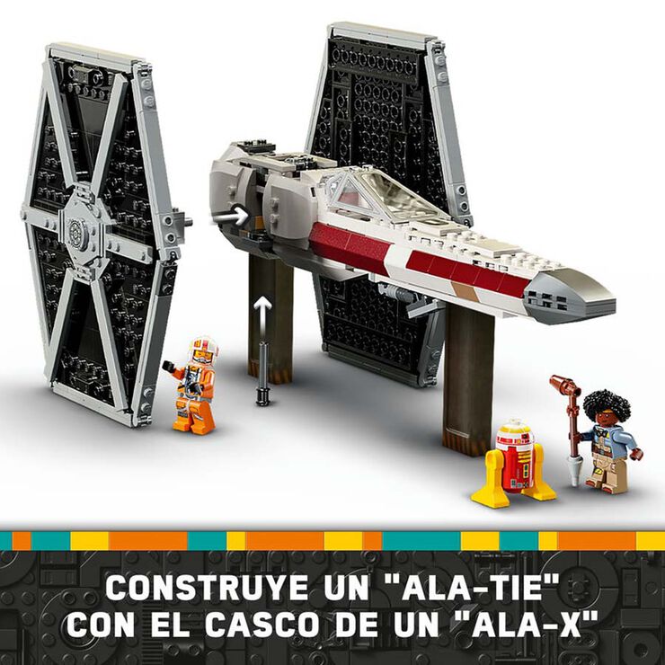 LEGO® Star Wars TM Caza TIE i Ala-X Fusionats 75393