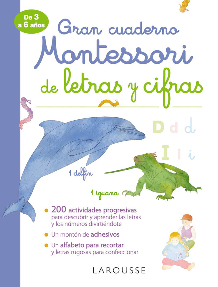 Gran Cuaderno Montessori de Letras y Cifras Larousse