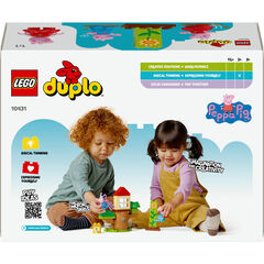 LEGO® DUPLO Peppa Pig Jardí i Casa de l'Arbre de la Peppa Pig 10431