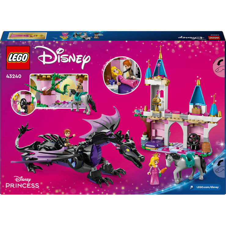 LEGO® Disney Princess Maléfica en Forma de Dragón 43240