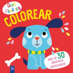 Qué fácil es colorear. Perro Qué fácil es colorear. Perro