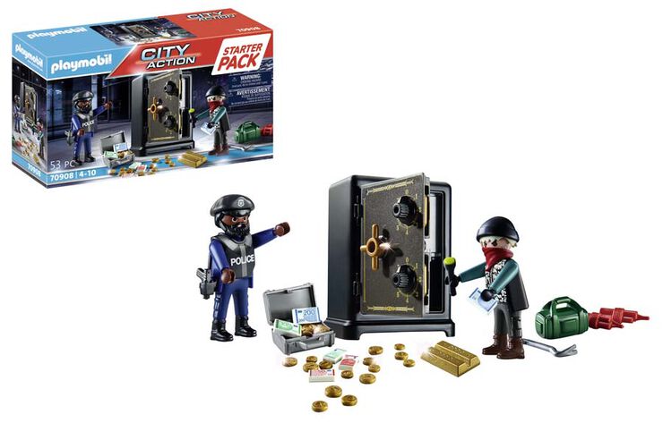 Playmobil City Action Spack Caixa Forta 70908