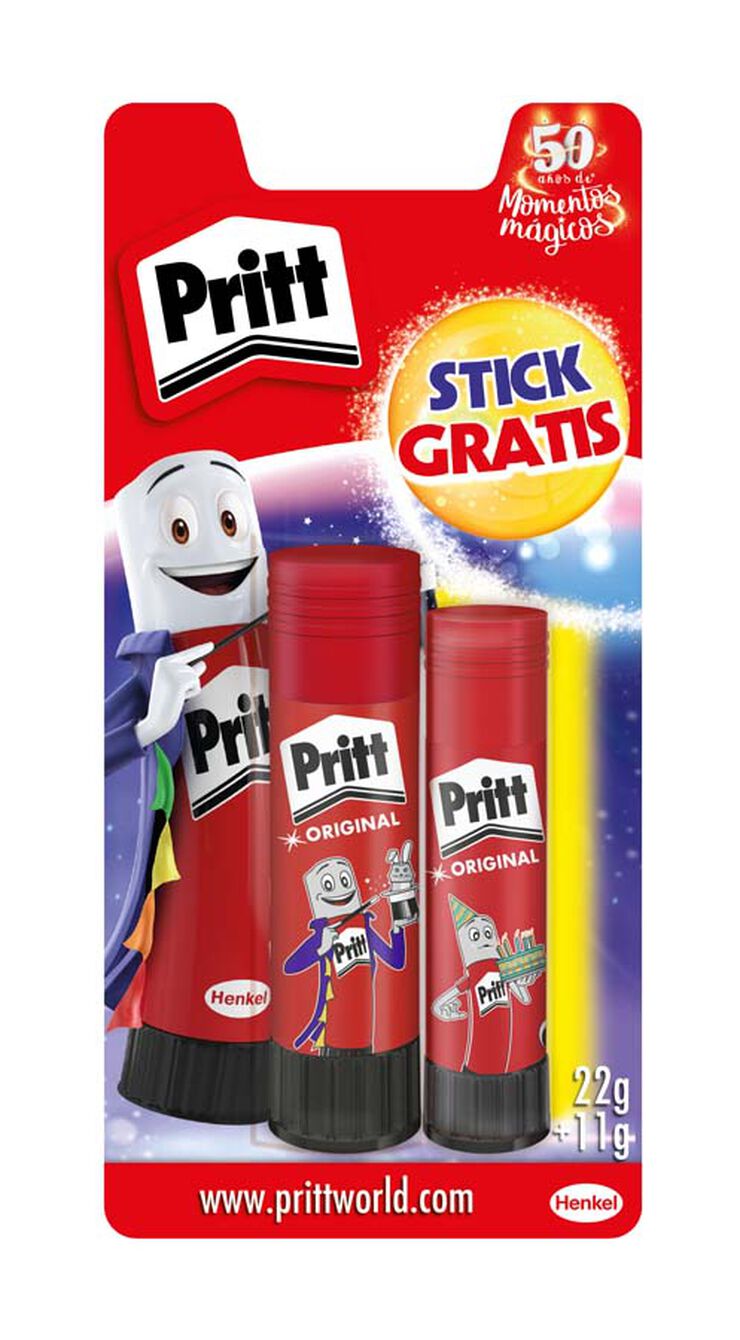 Barra adhesiva Pritt 22g +11g