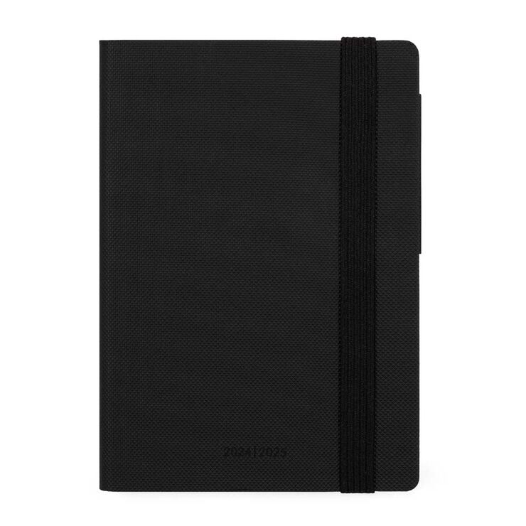 Agenda Legami 18 meses small sem/vista mult 24-25 Black Diamond