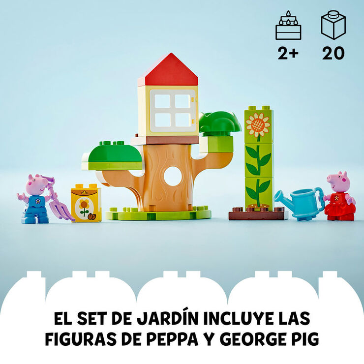 LEGO® DUPLO Peppa Pig Jardí i Casa de l'Arbre de la Peppa Pig 10431