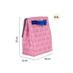 Bossa isotèrmica 3,5L Milan 460 rosa