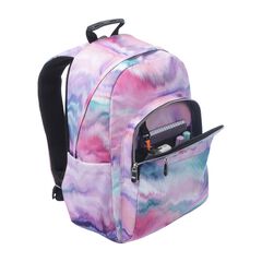 Mochila Totto Acuareles Ondas rosa