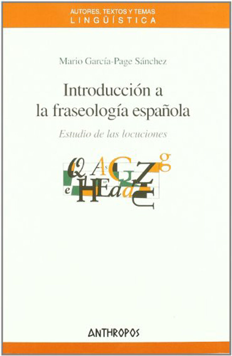 Introducción a la fraseología española