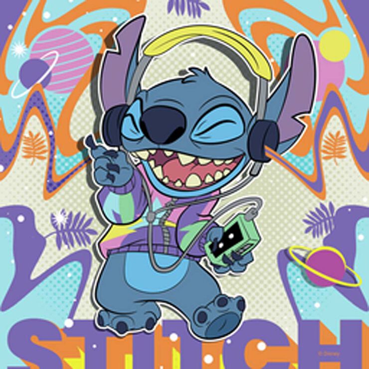 Puzle 3 X 49 peces Disney Stitch