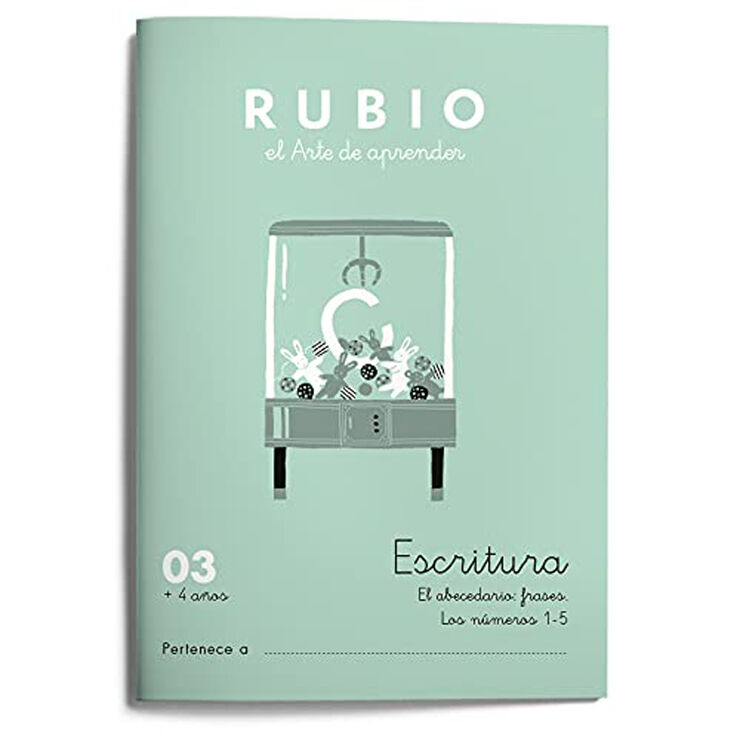 Escritura 03 Rubio