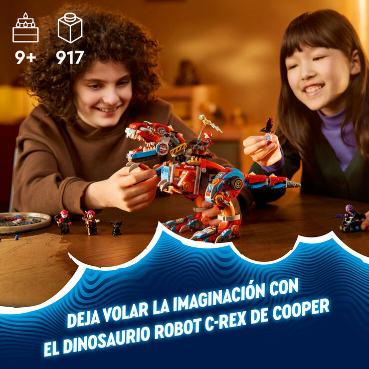 LEGO® DREAMZzz Dinosaure Robot C-Rex de Cooper 71484