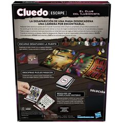 Cluedo Escape El Club del Ilusionista