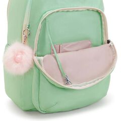 Mochila doble Kipling Seoul green