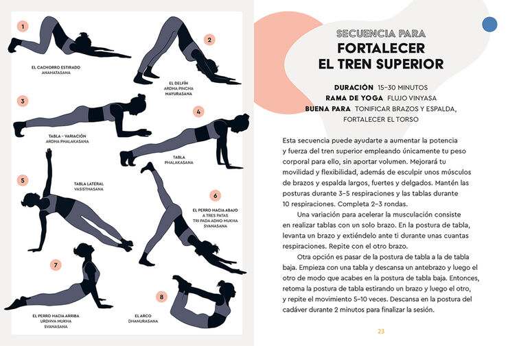 Yoga Asana. 50 posiciones y 25 secuencias para que tu cuerpo y mente fluyan