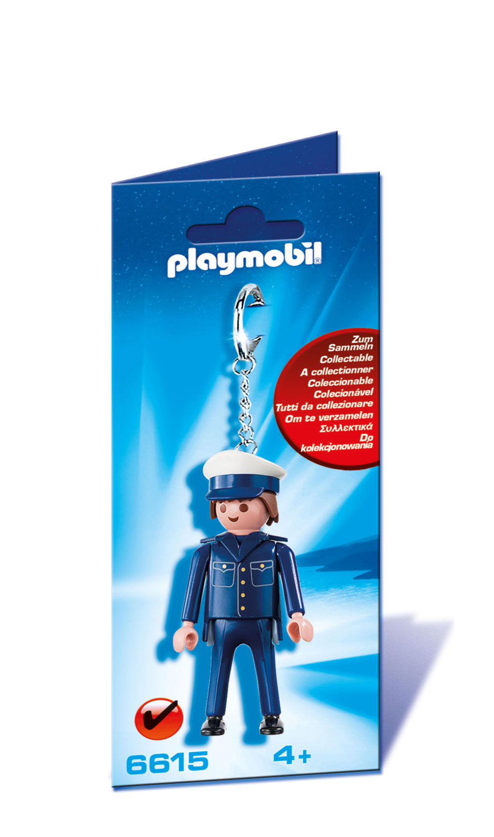 llavero playmobil policia