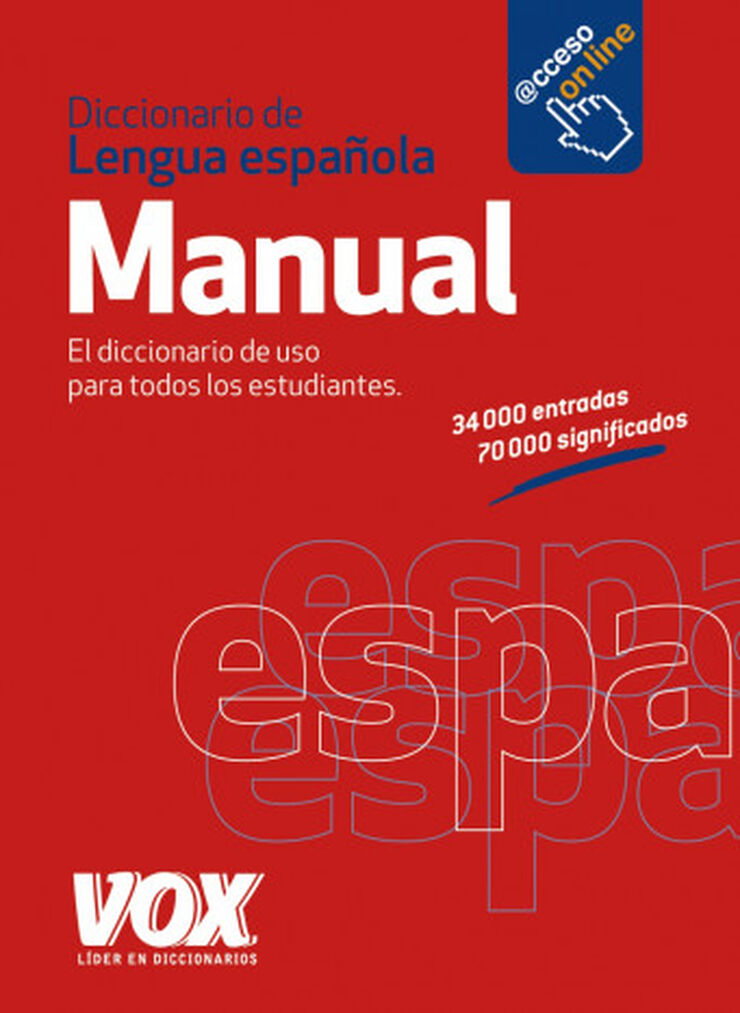 Diccionario manual de la lengua española