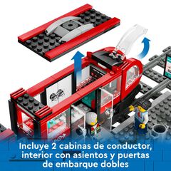 LEGO® LEGO City Tranvía y Estación del Centro 60423