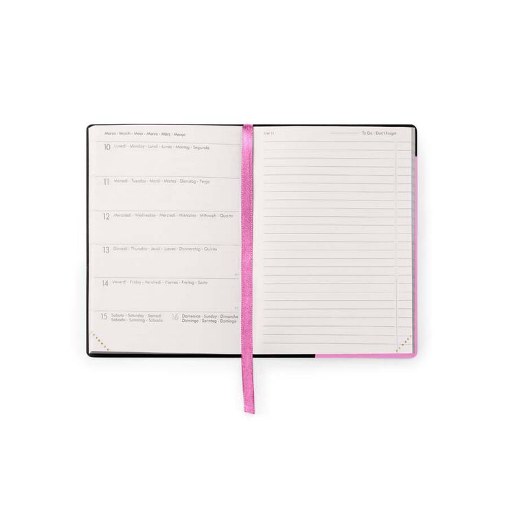 Agenda Legami 18 mesos small setm/vista mult 24-25 Bubblegum