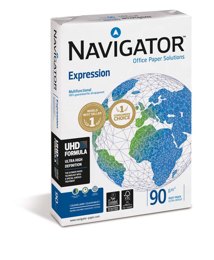 Paper Navigator A4 90g 500 fulls