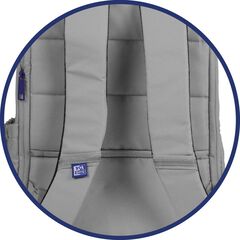 Mochila B-Out Oxford gris