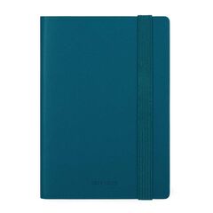 Agenda Legami 18 meses small sem/vista mult 24-25 Teal Blue