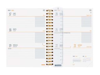 Agenda escolar Finocam Mini 1/8 sem/vista cas 24-25 Pantera