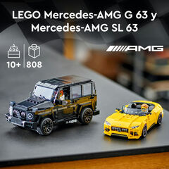 LEGO® Speed Champions Mercedes-AMG G 63 i Mercedes-AMG SL 63 76924