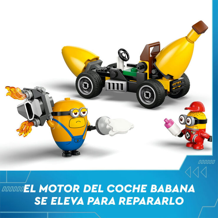 LEGO® Minions y Coche Banana 75580